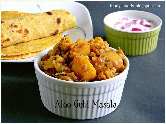 Aloo Gobi Masala / Potato Cauliflower Curry