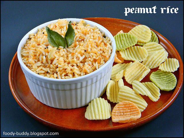 Peanut Rice - Lunch Box Recipe