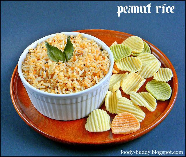 Peanut Rice - Lunch Box Recipe