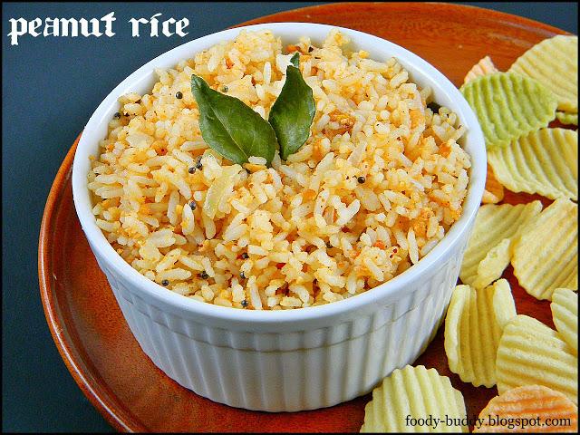 Peanut Rice - Lunch Box Recipe