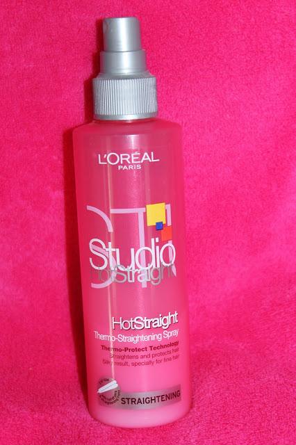 Review || L'Oreal Studio Hot Straight Spray