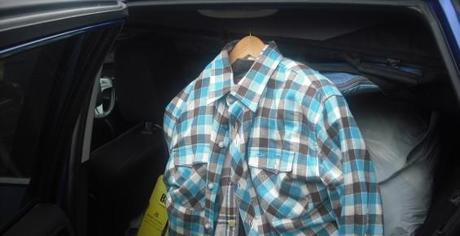 Even getting this shirt in was an issue