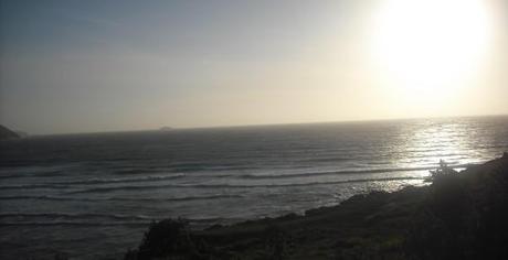 Polzeath at sunset