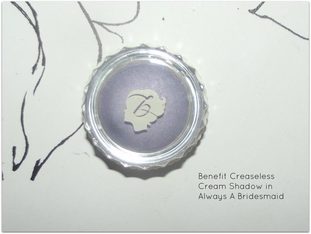 Benefit, Creaseless Cream Shadow, Always A Bridesmaid, 