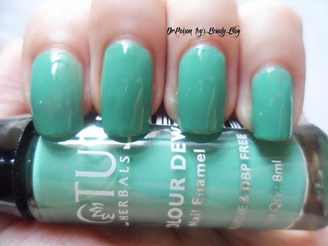 Lotus Herbal Colour Dew Nail Enamel Swatches