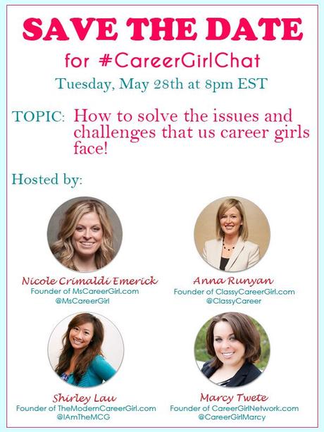 Join us For #CareerGirlChat Tweetchat TONIGHT!