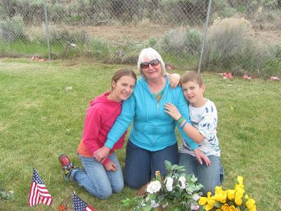 Memorial Day Weekend 2013 - First Cemetery Visit