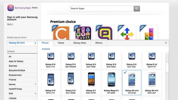 Samsung Galaxy S4 Mini spotted on Samsung Apps Store