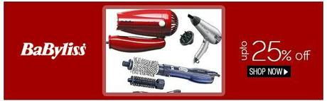 Buy BABYLISS Hair Styling Tools Online in India