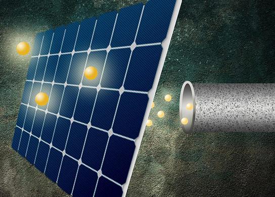 Boosting Solar Energy Efficiency even further with a Newly designed Solar-Cell Coating: