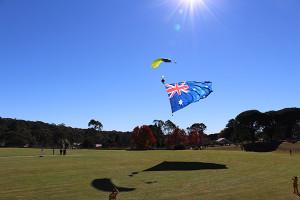 Landing at Melrose Park, Katoomba