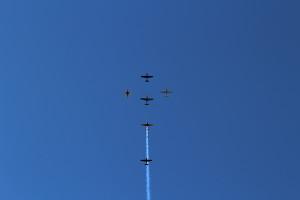 A formation of planes