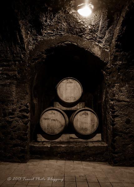 Underground world of Principe Pallavicini winery