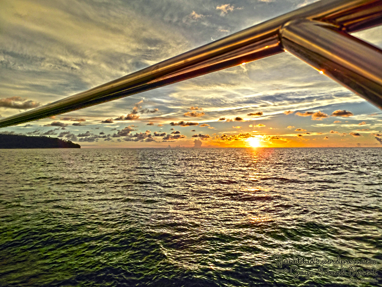 Sunset Cruise at Gaya Island Resort