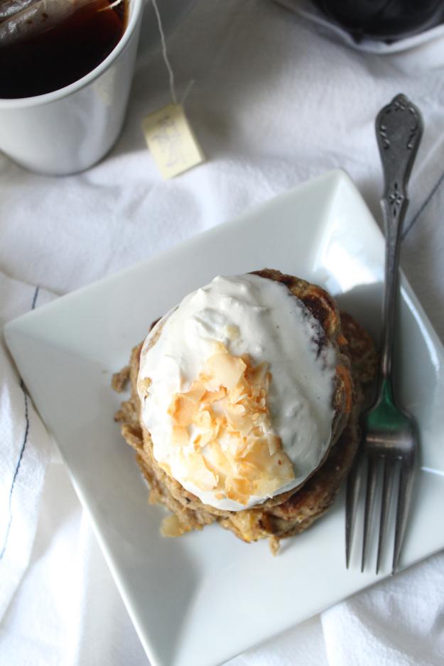 Coconut Buckwheat Pancakes