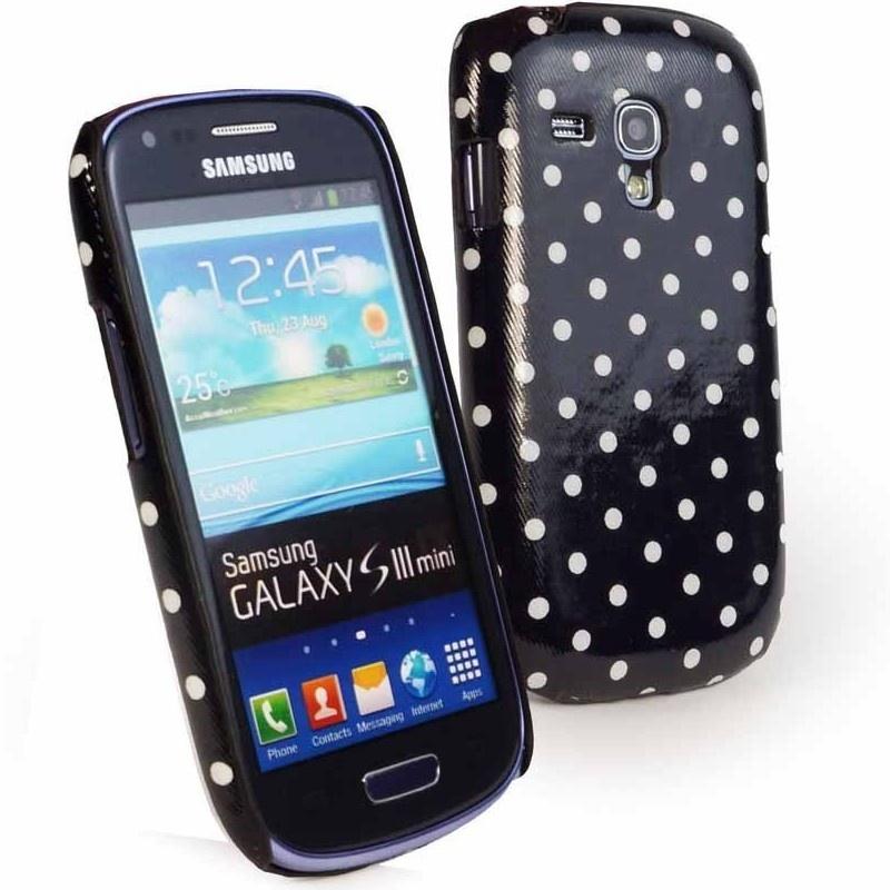 Tuff-Luv Tuff-Shell Polka Hot Galaxy S3 Mini Case