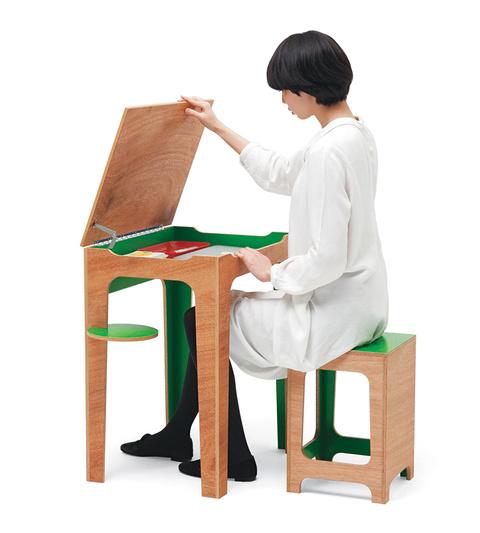 Schola Desk by Yota Kakuda for Ichiro