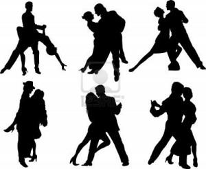 6169866 conjunto de siluetas de bailarines de tango ilustracion vectorial 300x246 Tango Culture in Buenos Aires