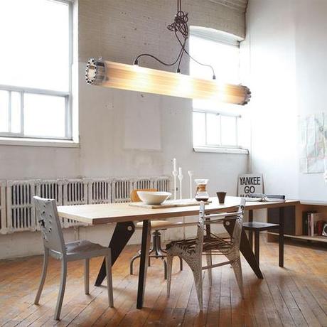 Recycled Tube Light by Castor Recycled Tube Light by Castor