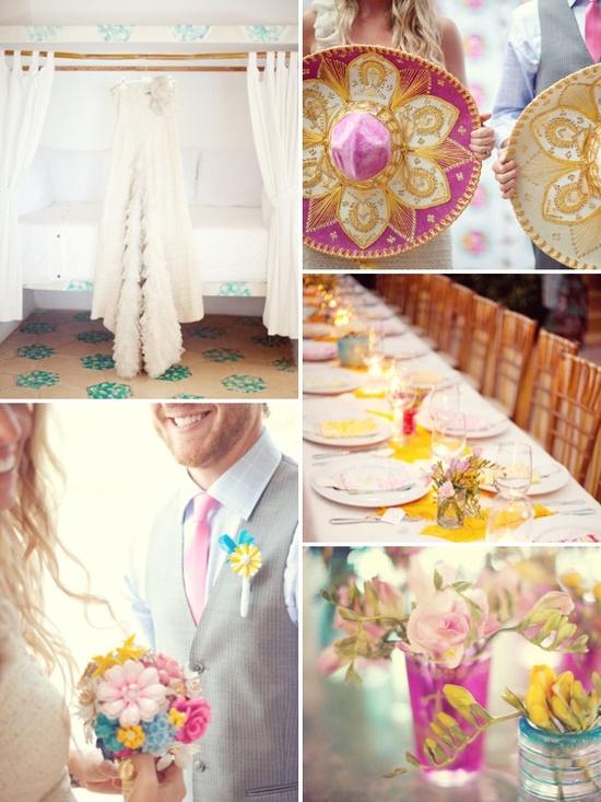 Fresh and Bright Wedding Colors