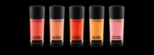 MAC Summer 2013 All About Orange Collection Nailsjpg