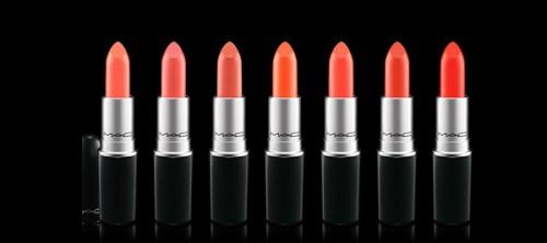 MAC Summer 2013 All About Orange Collection Lipsticks