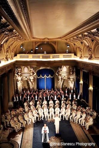 PHOTOS - recording of the Romanian National Anthem on May 27