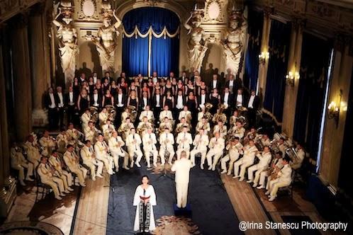 PHOTOS - recording of the Romanian National Anthem on May 27