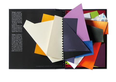 Limited edition Fedrigoni special papers sample book