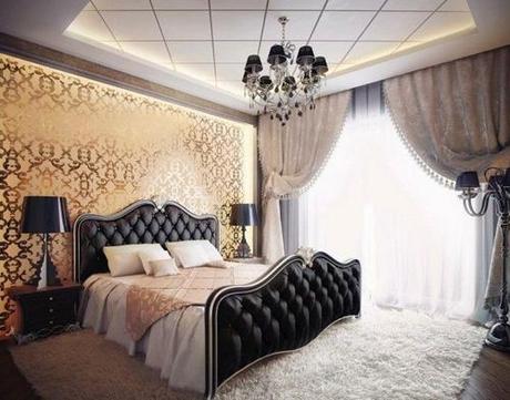 decor wallpaper designs for bedroom10 Decorating The Wall Behind Your Bedroom Headboard HomeSpirations