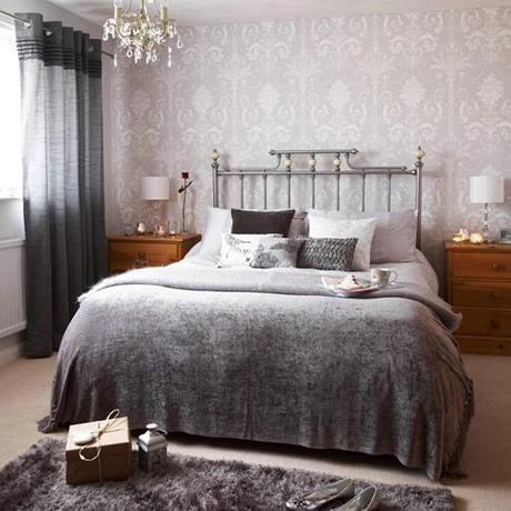 decor wallpaper designs for bedroom2 Decorating The Wall Behind Your Bedroom Headboard HomeSpirations