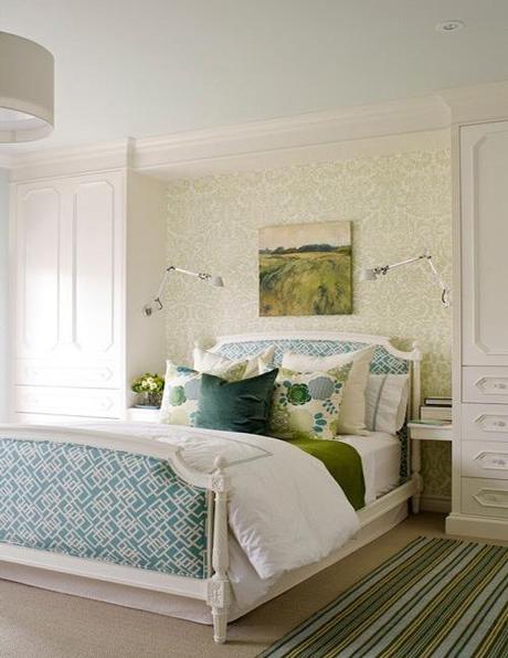 decor wallpaper designs for bedroom8 Decorating The Wall Behind Your Bedroom Headboard HomeSpirations