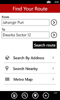 Delhi Metro-Windows Phone