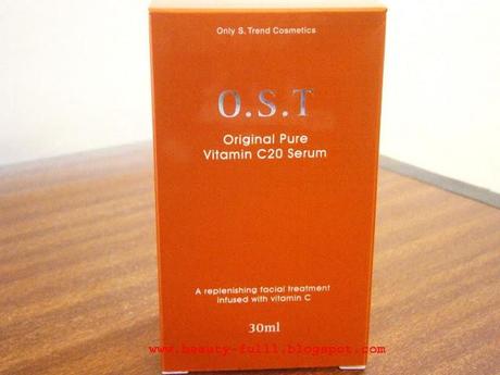 Wishtrend's OST Original Pure Vitamin C20 Serum - Review