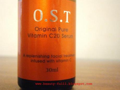 Wishtrend's OST Original Pure Vitamin C20 Serum - Review