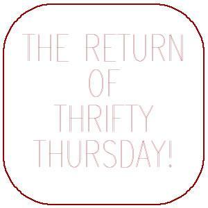 Thrifty Thursday