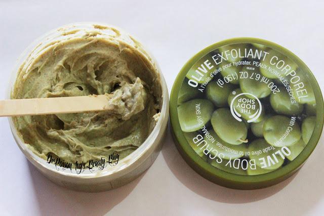 The Body Shop Olive Body Scrub Review
