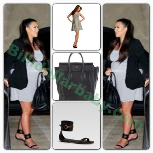 Kim Kardashian spotted in LA wearing Gucci, Celine and the...