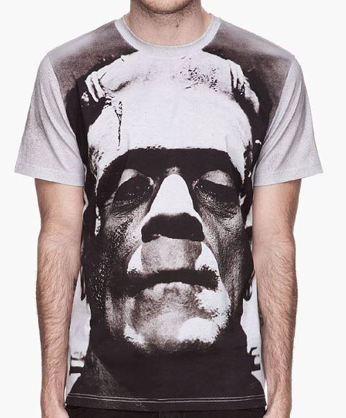 SHOP:  Christopher Kane Greyscale Frankenstein T-Shirt ($335)
