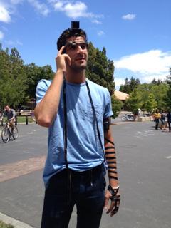 The Google Glass Tefillin Stand - harnessing technology for promoting religion