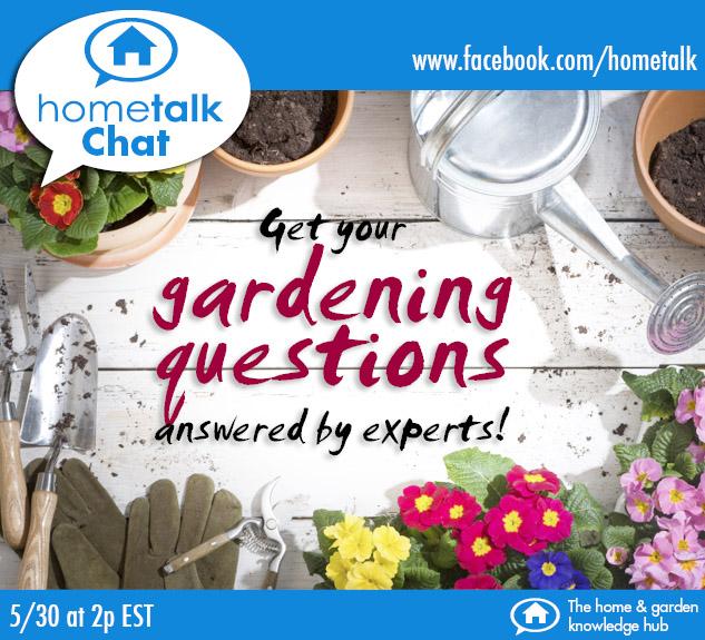 Hometalk Facebook Chat- Garden2705