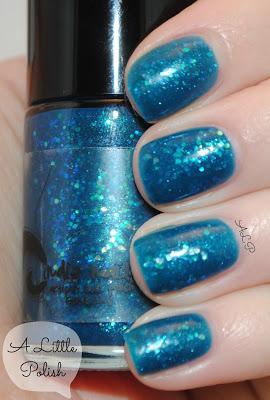 Jindie Nails - Honey Blue Blue, sTEALth & Silent Night