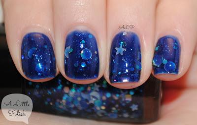 Jindie Nails - Honey Blue Blue, sTEALth & Silent Night