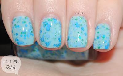 Jindie Nails - Honey Blue Blue, sTEALth & Silent Night