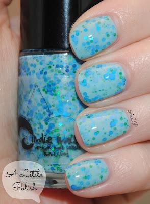 Jindie Nails - Honey Blue Blue, sTEALth & Silent Night