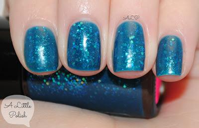 Jindie Nails - Honey Blue Blue, sTEALth & Silent Night