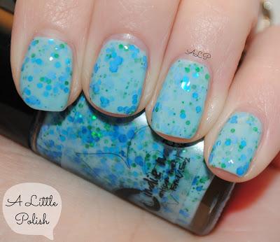 Jindie Nails - Honey Blue Blue, sTEALth & Silent Night