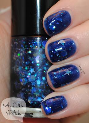 Jindie Nails - Honey Blue Blue, sTEALth & Silent Night