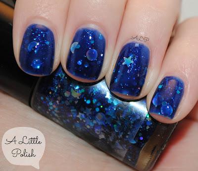 Jindie Nails - Honey Blue Blue, sTEALth & Silent Night