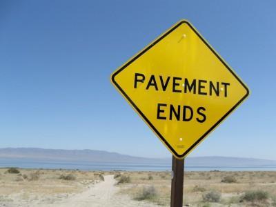 Pavement Ends